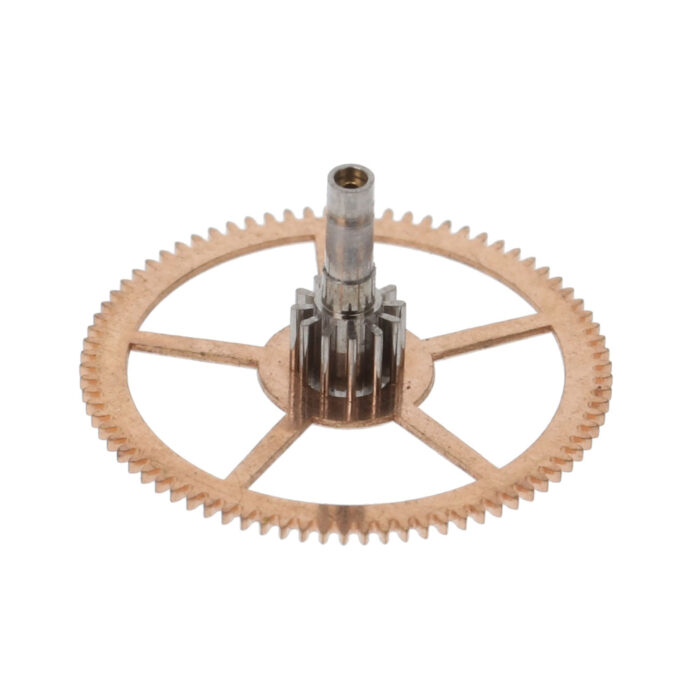 206 Center wheel and pinion, drilled, without cannon pinion