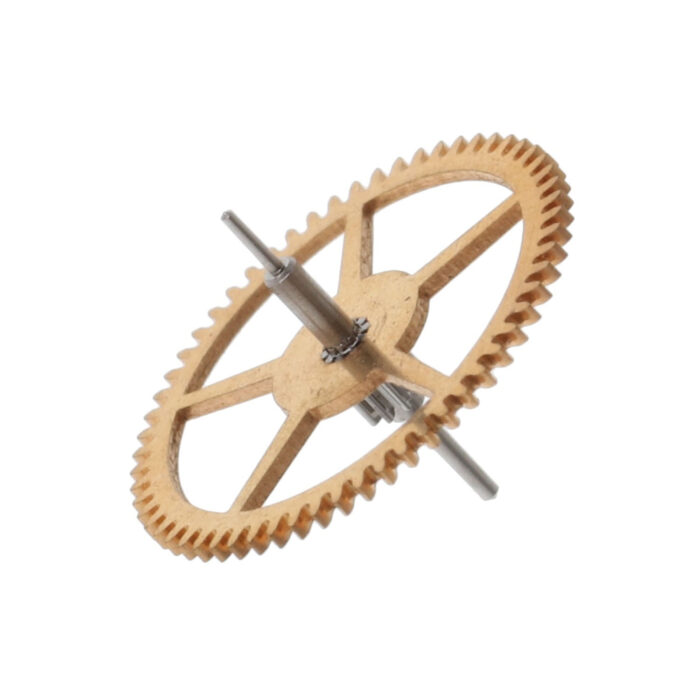 225 Fourth wheel and pinion, two long pivots