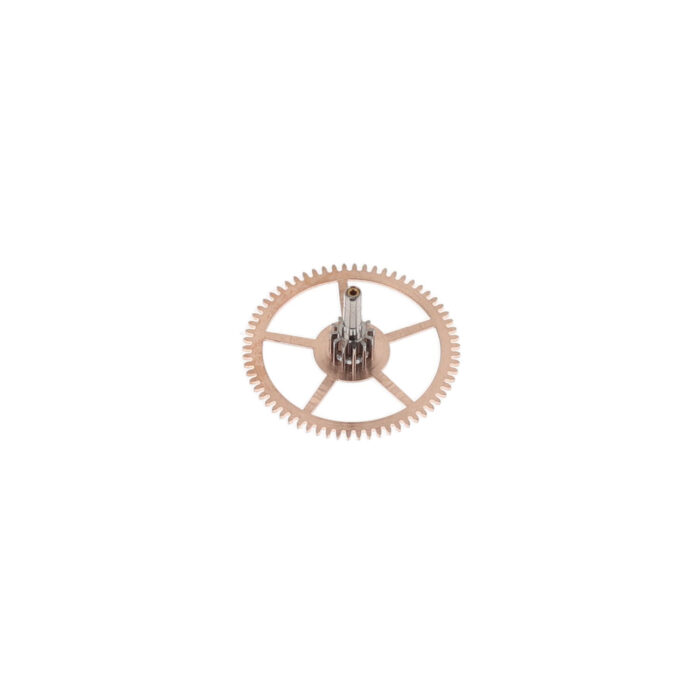 206 Center wheel and pinion, drilled, without cannon pinion