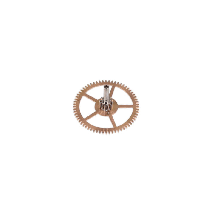 206 Center wheel and pinion, drilled, without cannon pinion