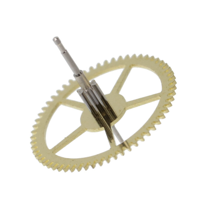 225 Fourth wheel and pinion, two long pivots