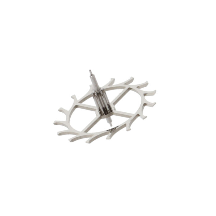 704 Escape wheel and pinion,pivoted, for upper end-piece