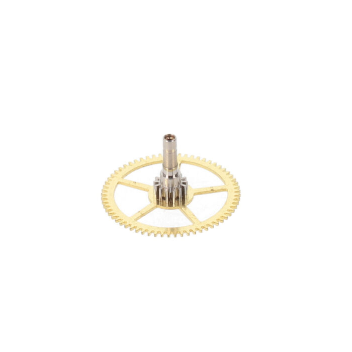 206 Center wheel and pinion, drilled, without cannon pinion